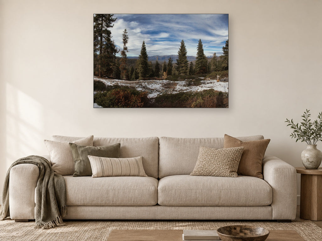 Kings Canyon Snowfall | Canvas Landscape Print | LuPa Imaging
