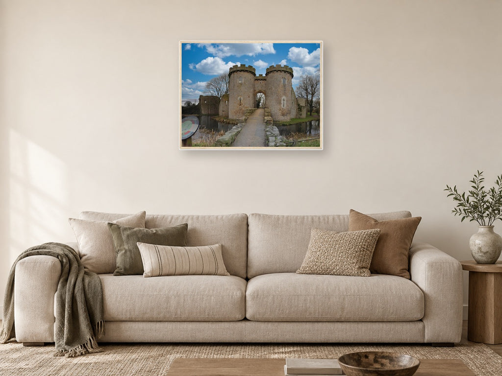Whittington Castle Gatehouse – Framed Fine Art Print, Shropshire Castle Wall Art