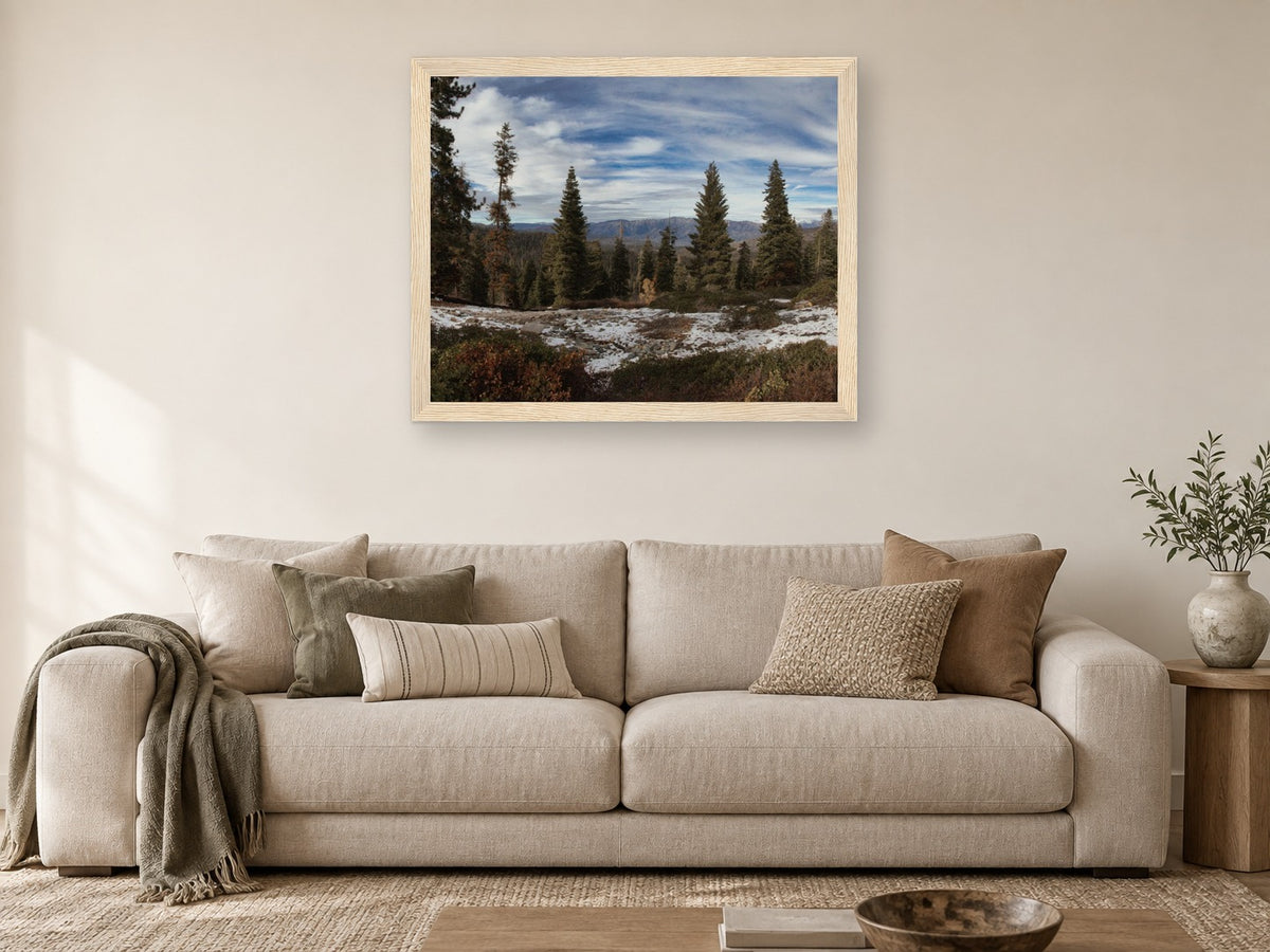 Kings Canyon Snowfall | Framed Landscape Print | LuPa Imaging