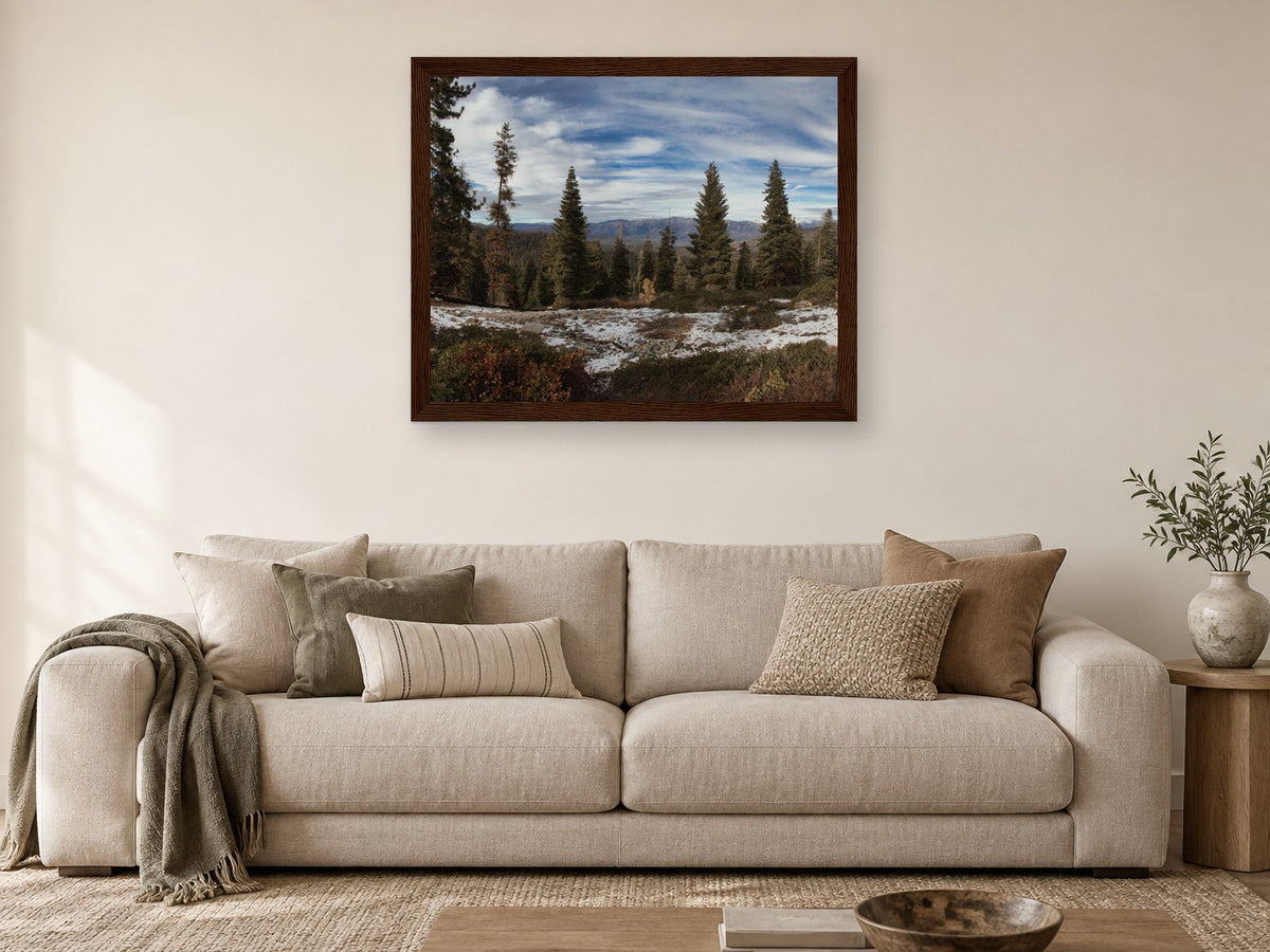 Kings Canyon Snowfall | Framed Landscape Print | LuPa Imaging