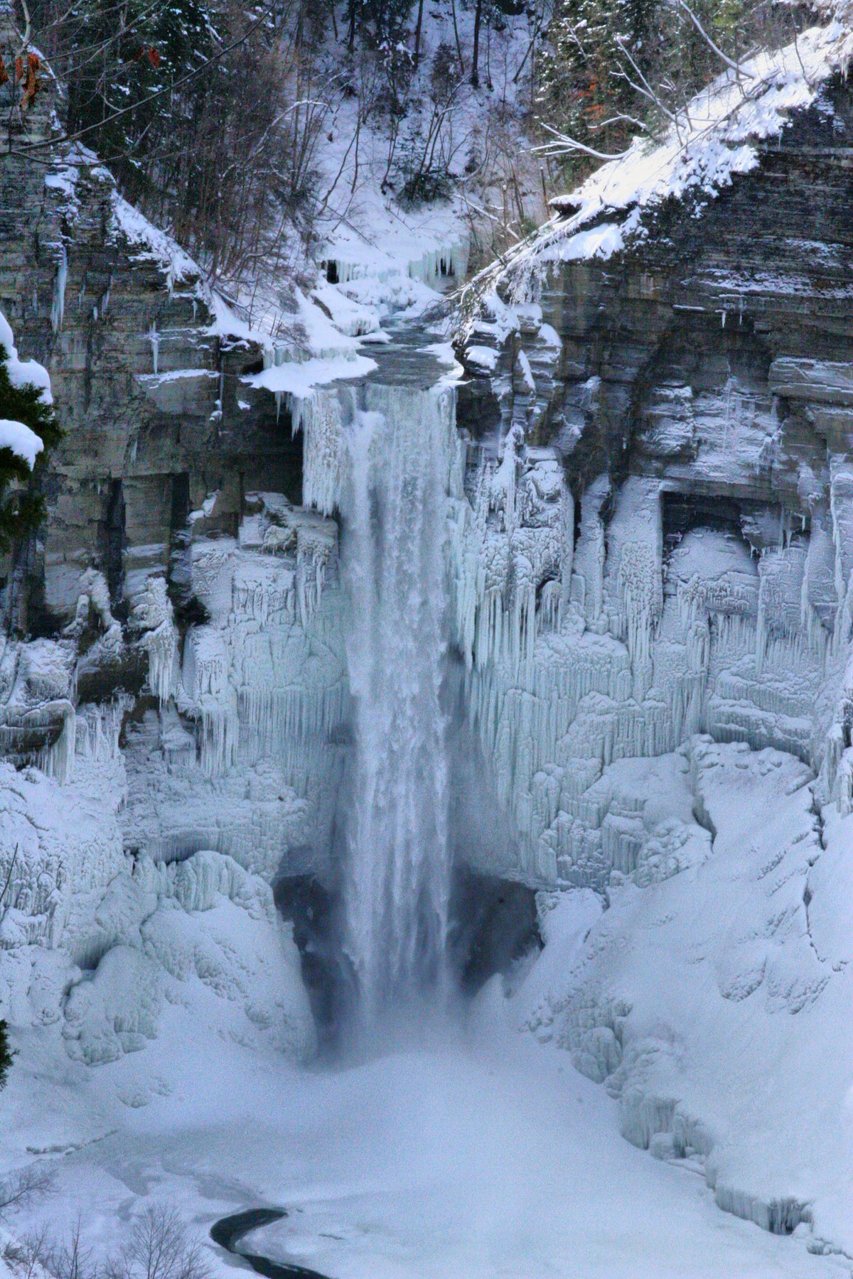 Frozen Falls Christmas Cards | Pack of 10